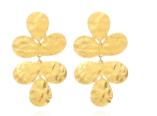 Amelia Statement Earrings - Gold