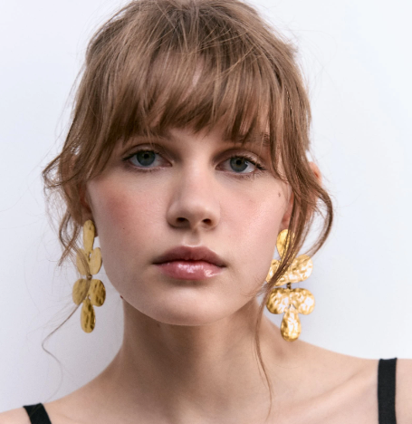 Amelia Statement Earrings - Gold