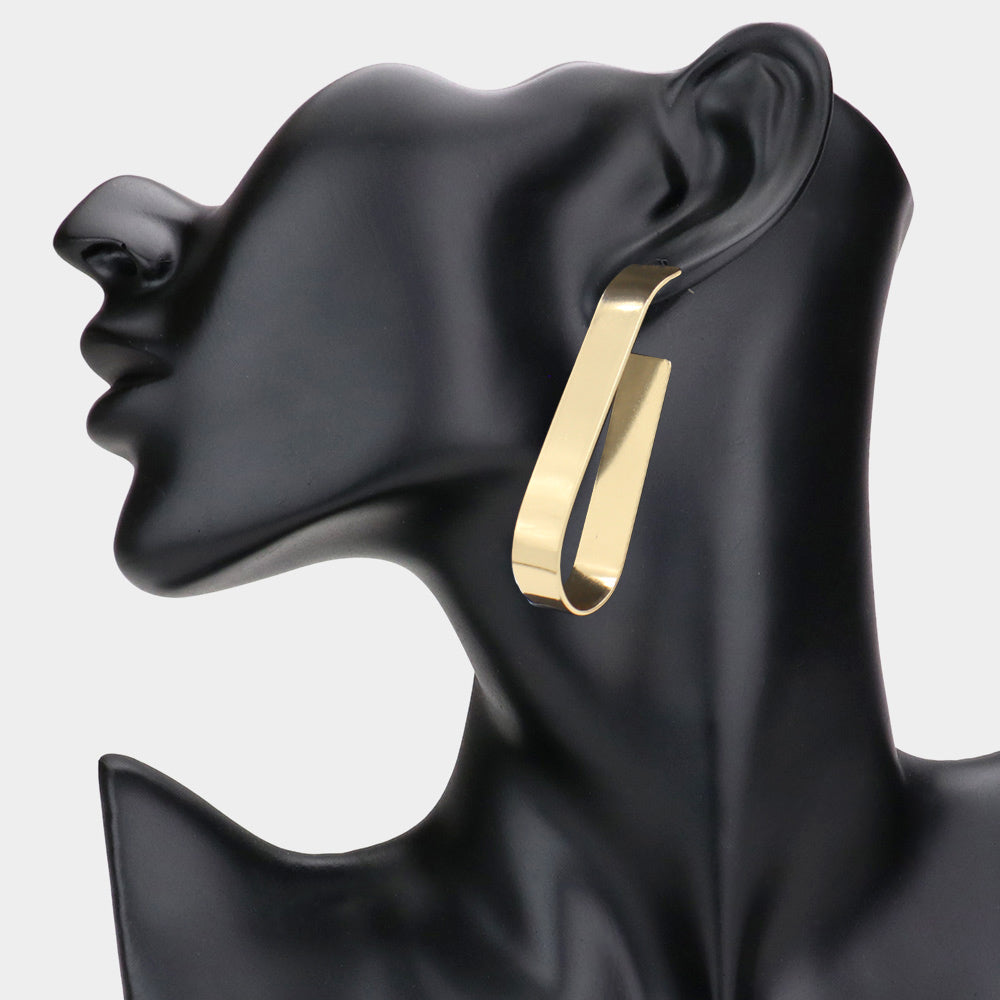 Hamond Hoops Earrings - Gold