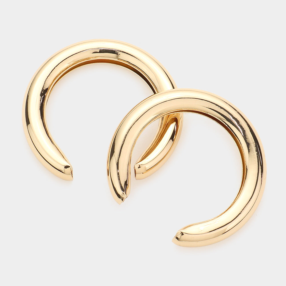 Anais Hoop Earrings - Gold
