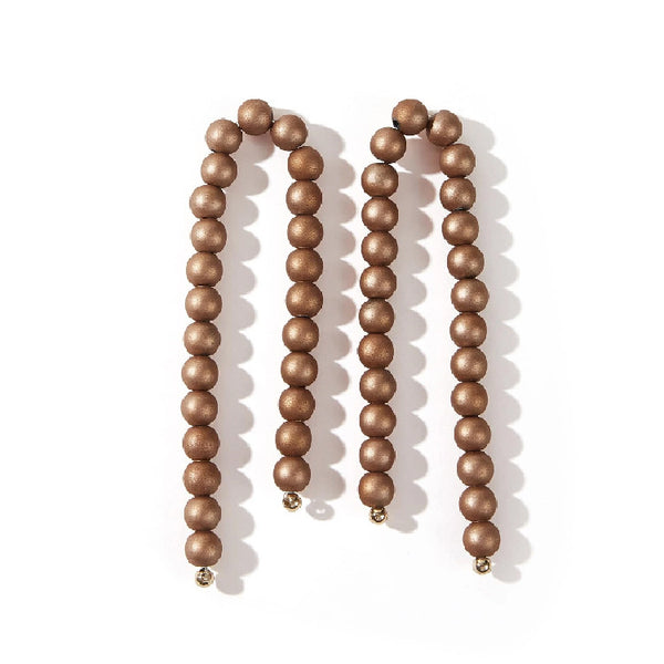 Beaded Beauty Statement Earrings