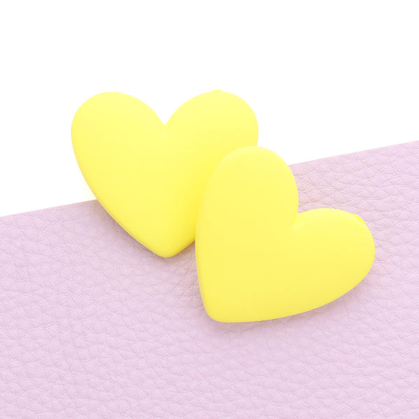 Love Bug Stud Earrings - Yellow