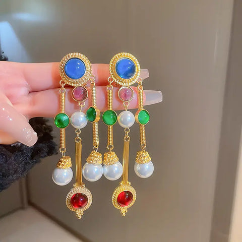 Habibi Statement Earrings - Clip On