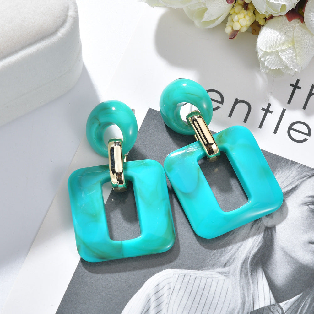 Lulu Drop Earrings - Turquoise